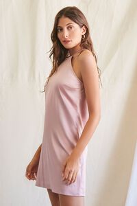 ROSE Satin Mini Cami Dress, image 2