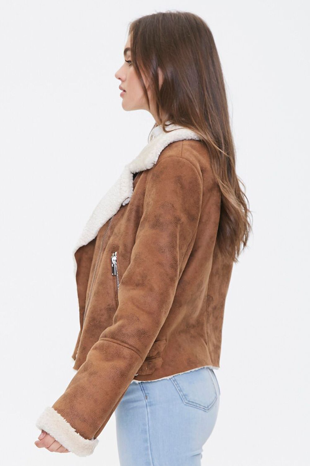 Faux Shearling & Suede Jacket, image 2