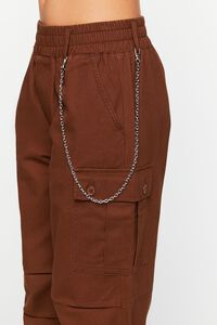 CHOCOLATE Wallet Chain Tie-Hem Cargo Pants, image 5