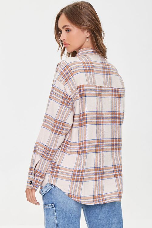 IVORY/MULTI Plaid Flannel Shirt, image 3