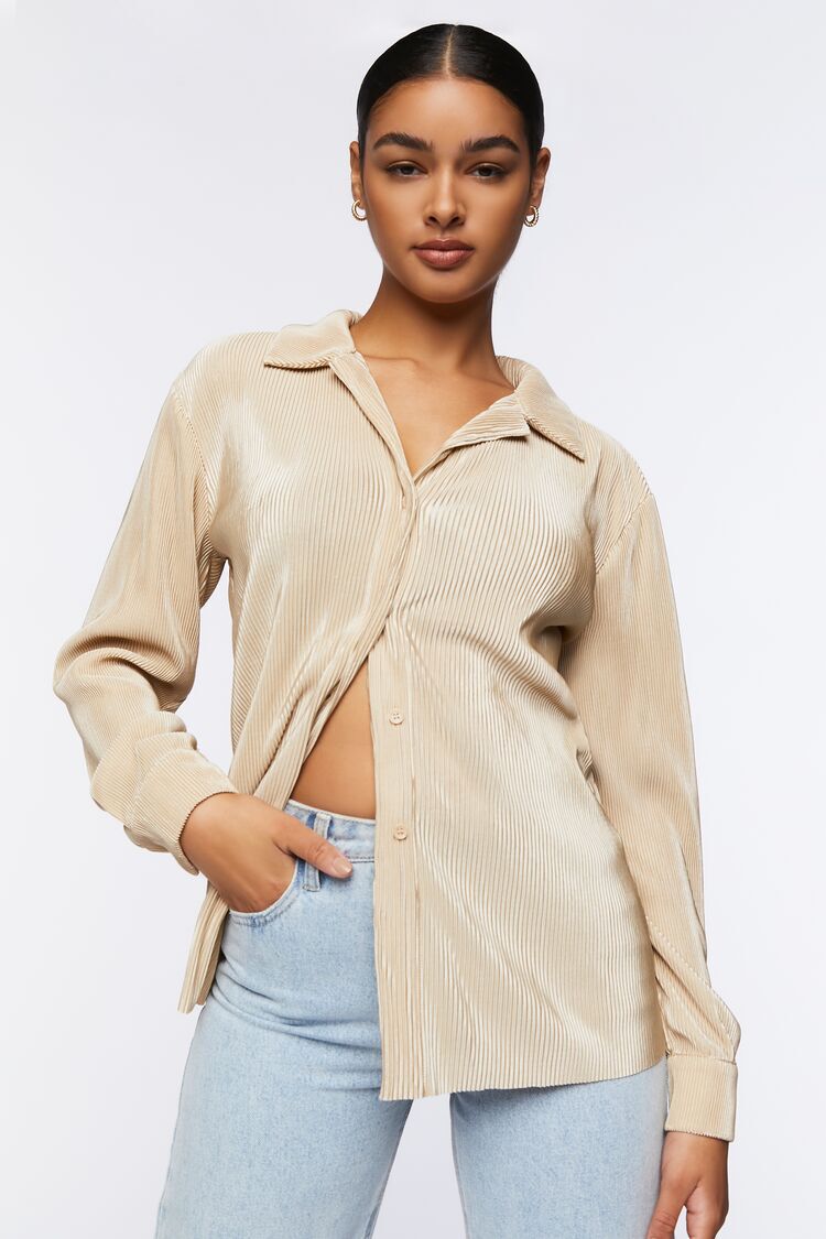Forever 21 Slip-over blouse volledige print casual uitstraling Mode Blouses Slip-over blouses 