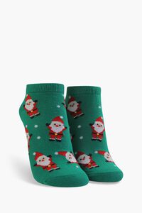 Santa Ankle Socks, image 1