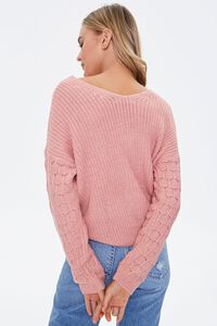 Reversible Twist-Front Sweater, image 3