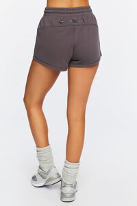 CHARCOAL Active French Terry Shorts, image 4