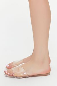 CLEAR Jelly Square Toe Sandals, image 2
