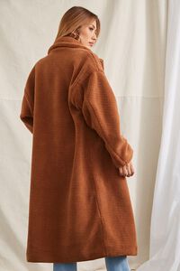 CAMEL Plush Drop-Sleeve Coat, image 3