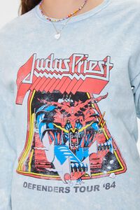BLUE/MULTI Judas Priest Graphic Tie-Dye Tee, image 5