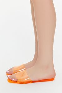 ORANGE Jelly Square Toe Sandals, image 2