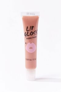 NUDE PINK Squeeze Tube Lip Gloss, image 1