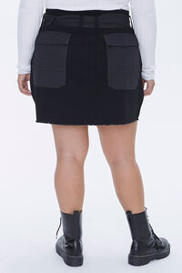 Plus Size Reworked Mini Skirt, image 4