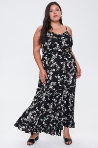 Plus Size Floral Maxi Dress, image 4