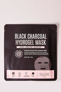 BLACK Black Charcoal Hydrogel Mask, image 1