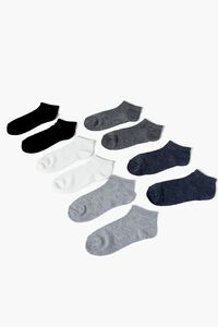 BLACK/MULTI Kids Ankle Socks Set - 5 pack (Girls + Boys), image 1