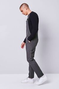 GREY Slim-Fit Utility Overalls, image 3