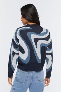 Abstract Marble Print Sweater, image 3