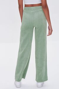 GREEN Velour High-Rise Sweatpants, image 4