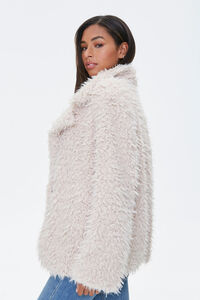 Shaggy Faux Fur Coat, image 2
