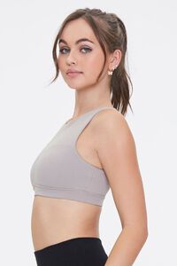 TAUPE Active Cutout Sports Bra, image 2