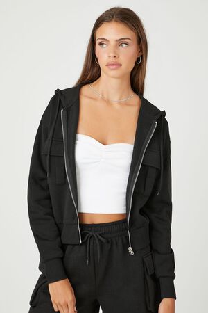 Forever 21, Tops, Boston Cropped Hoodie
