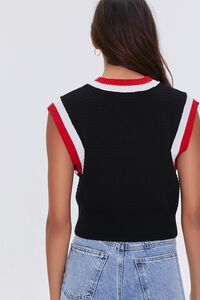BLACK/MULTI Bongo Sweater Vest, image 3