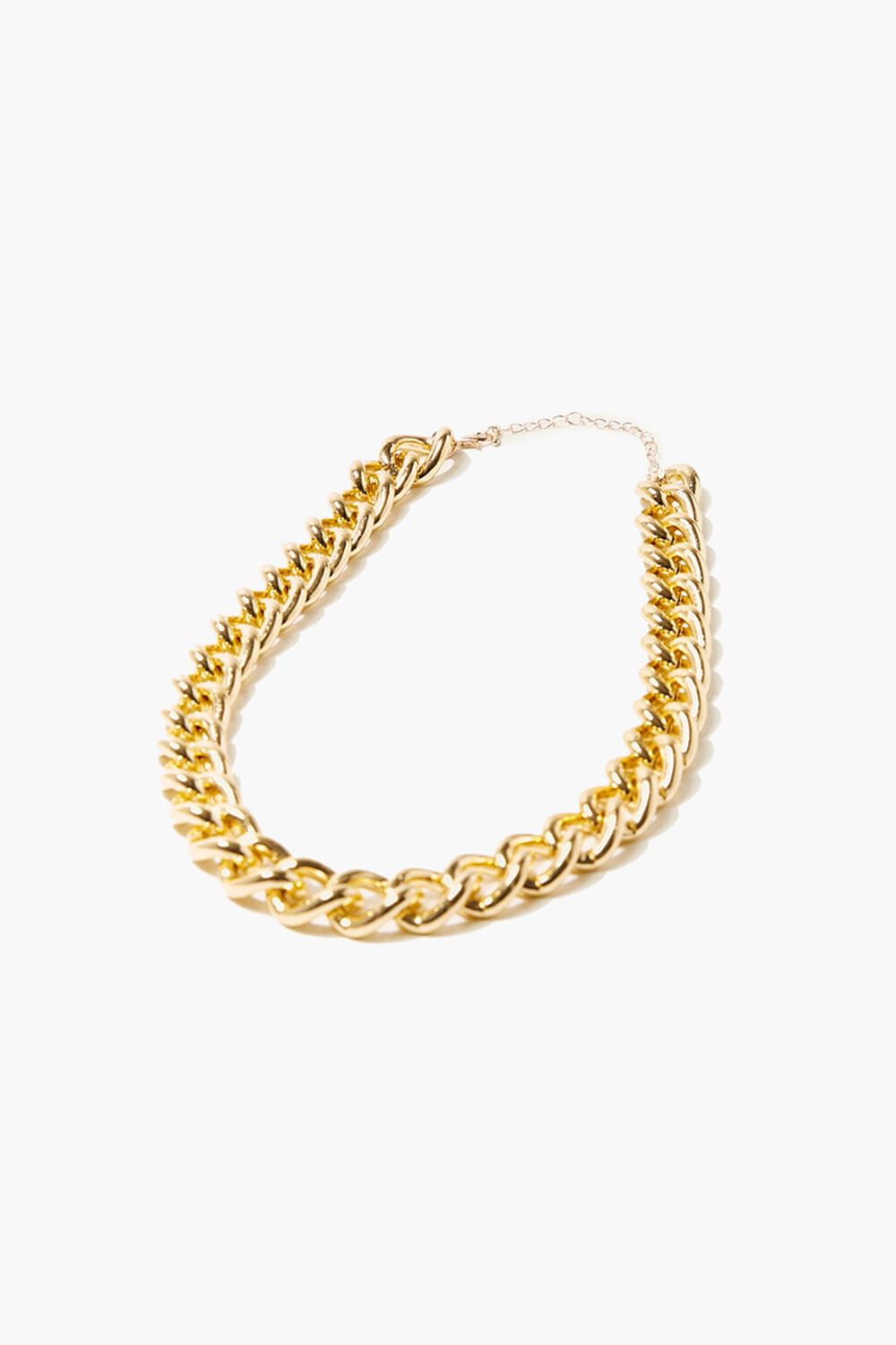 Chunky Curb Chain Necklace, image 2