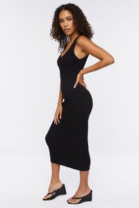 BLACK Bodycon Midi Dress, image 2