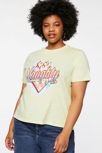 Plus Size Organically Grown Cotton Graphic tee, image 6