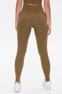 OLIVE Active Seamless Ribbed High-Rise Leggings, image 4