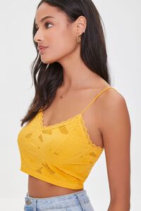 MARIGOLD Embroidered Floral Lace Cami, image 2