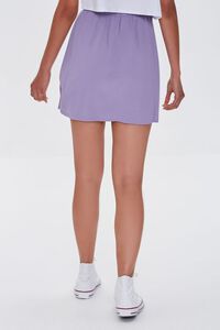 DUSTY LAVENDER Pleated Mini Skirt, image 4