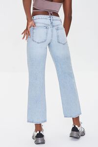 LIGHT DENIM Premium Distressed 90s Fit Jeans, image 4