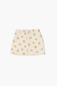 Girls Floral Corduroy Skirt (Kids), image 2