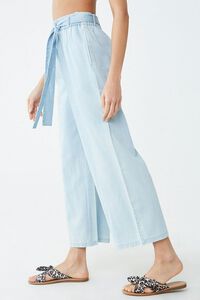 Chambray Ankle Pants, image 2
