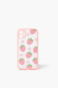 RED/MULTI Strawberry Case for iPhone 11, image 1