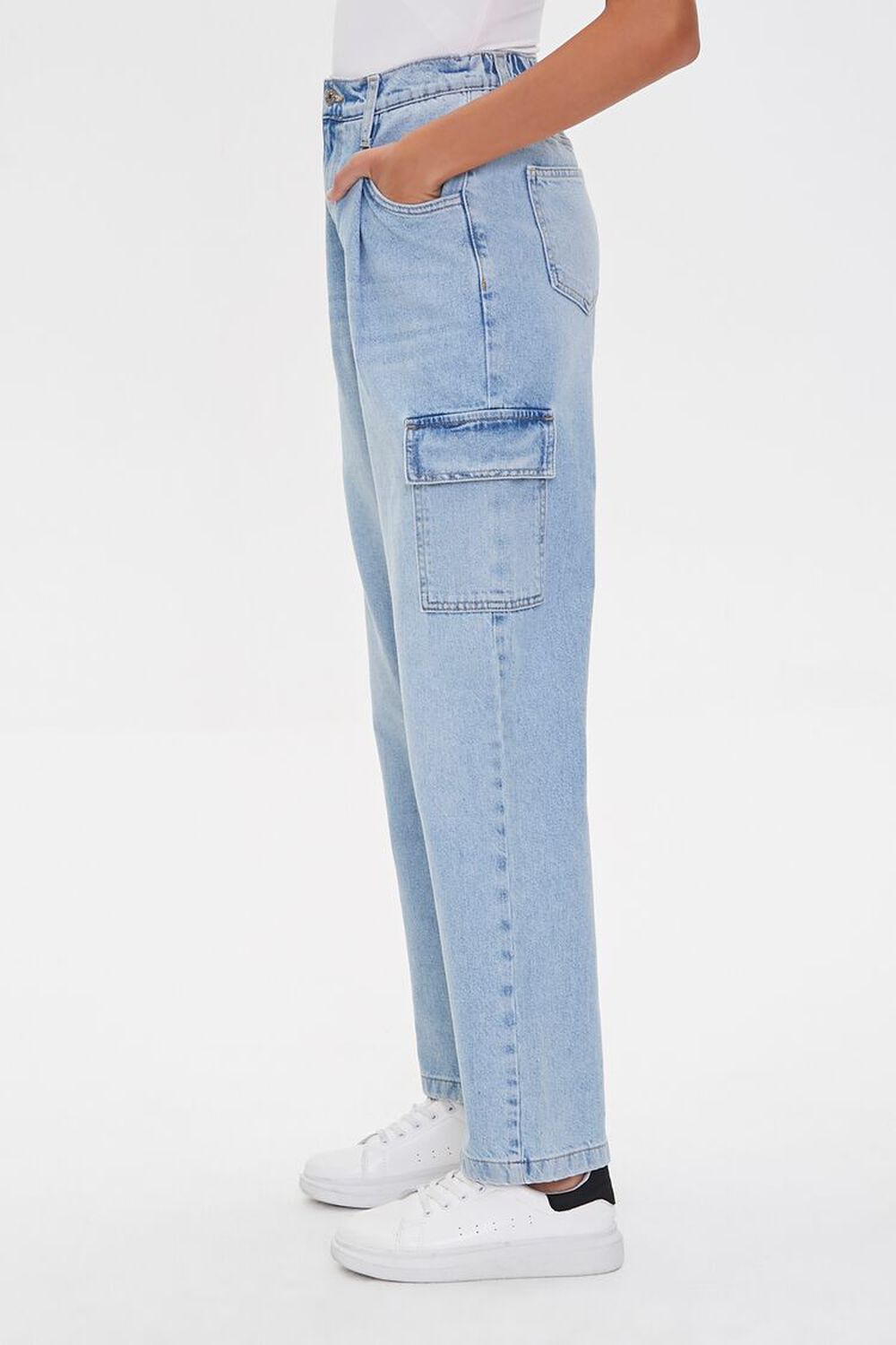 Straight-Leg Cargo Jeans