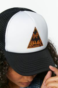 Def Leppard Graphic Trucker Hat, image 3