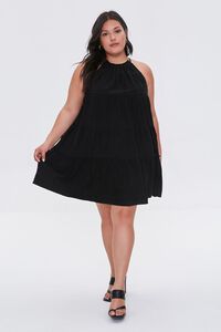 Plus Size Trapeze Mini Dress, image 4