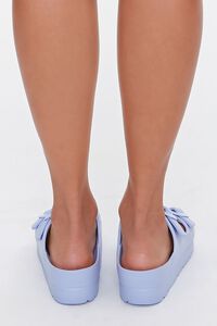 BLUE Buckled Flatform Sandals, image 3
