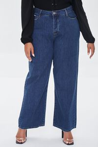 Plus Size Straight-Leg Jeans