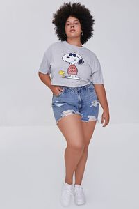 Plus Size Joe Cool Graphic Cropped Tee, image 4