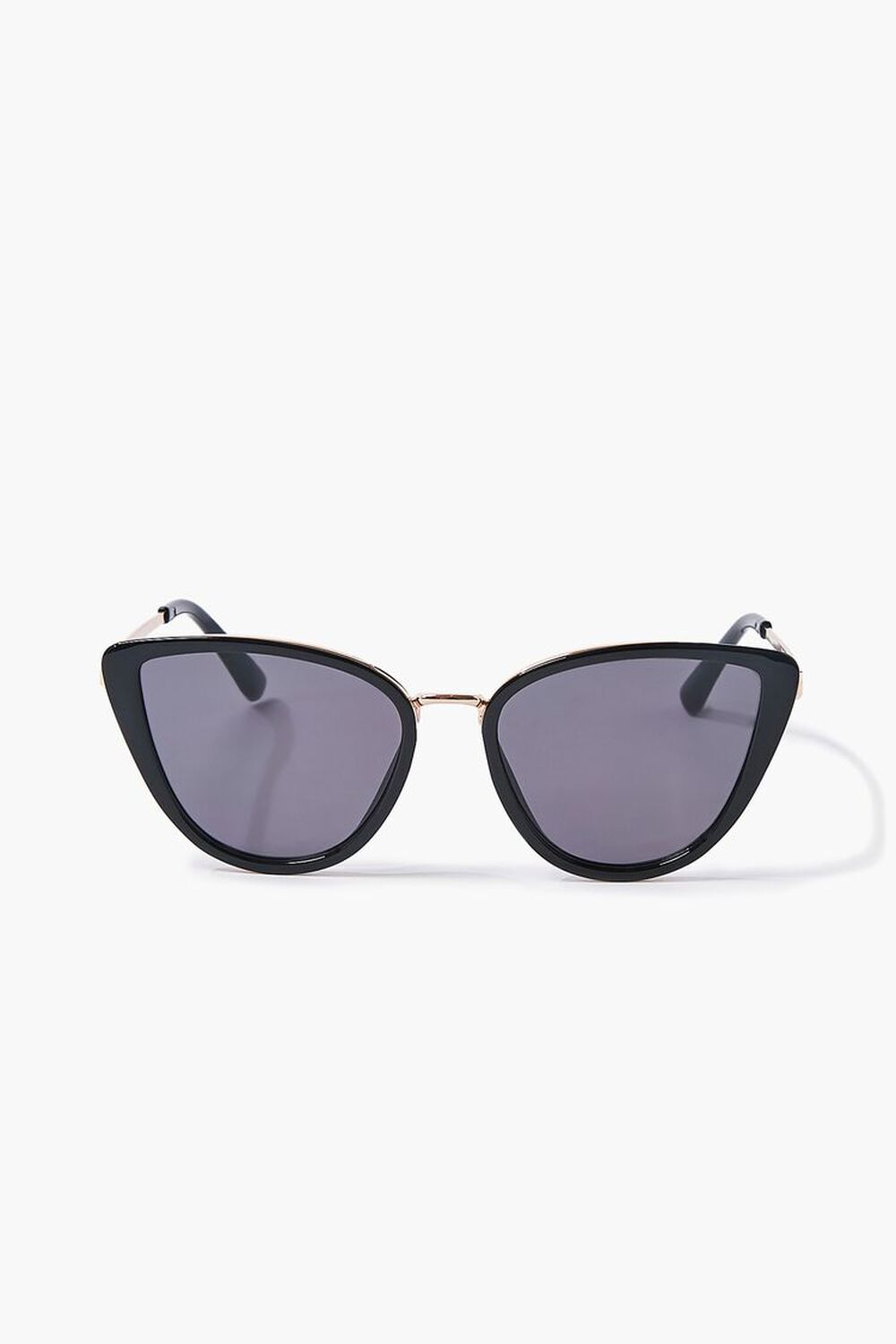 GOLD/BLACK Cat-Eye Frame Sunglasses, image 1