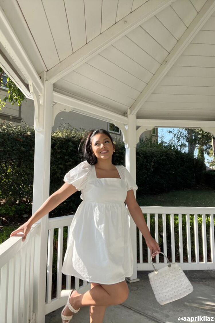 Buy White Dresses for Women by Moomaya Online | Ajio.com