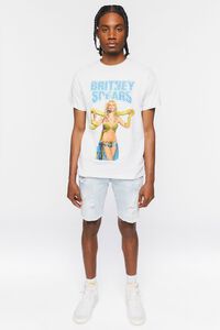 WHITE/MULTI Britney Spears Graphic Tee, image 4