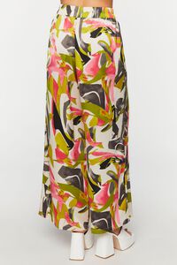 Abstract Floral Wide-Leg Pants, image 4