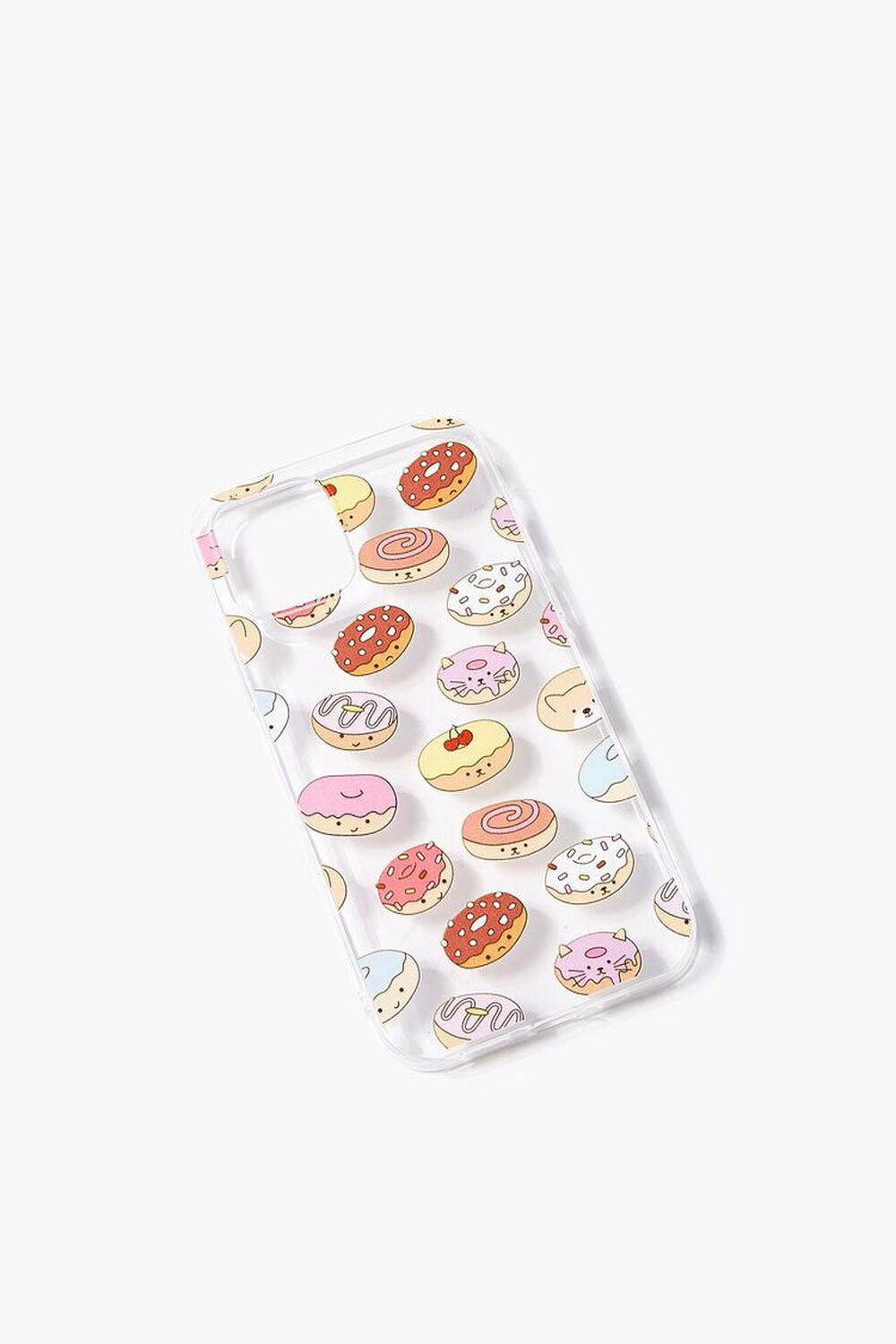 CLEAR/MULTI Donut Print Case for iPhone 11, image 1
