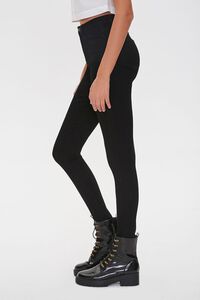 BLACK High-Rise Skinny Jeans, image 3