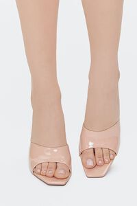 NUDE Faux Patent Leather Stiletto Heels, image 4