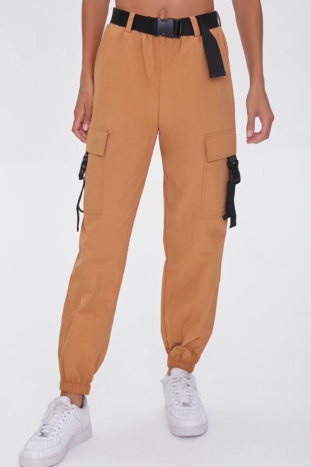 CAMEL Release-Belt Cargo Pants, image 2