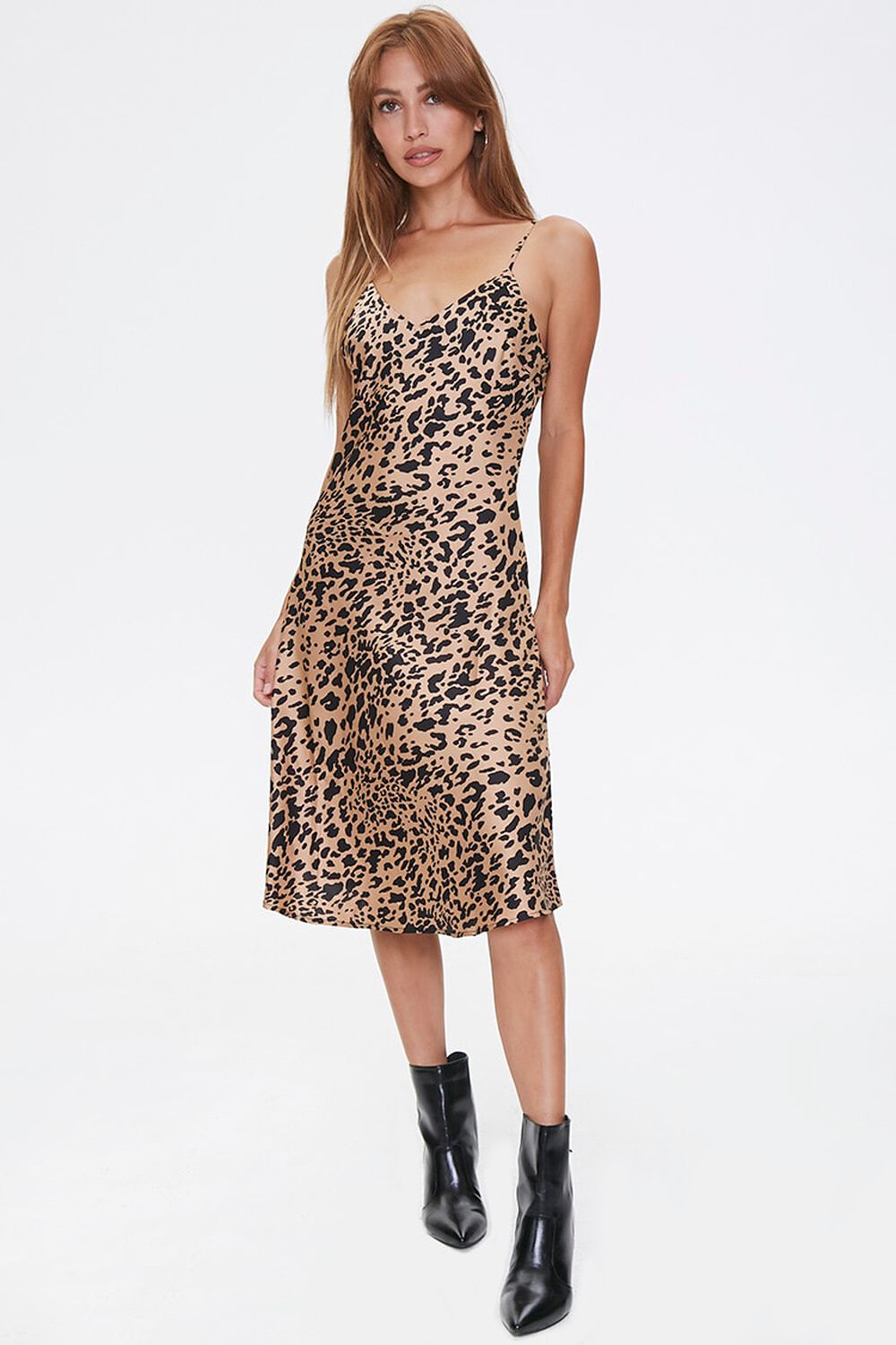 Cheetah Print Slip Dress