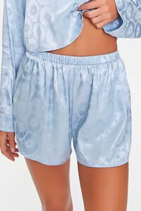 CLOUD Floral Shirt & Shorts Pajama Set, image 6